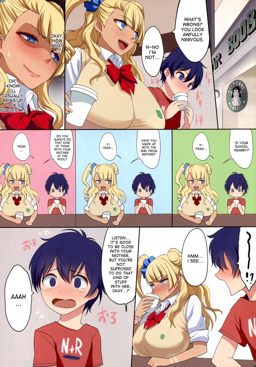 Hentai Manga Comic-Is It True That Cute Little Boys Are The Big Breasted Gal's Weakness?-Read-9